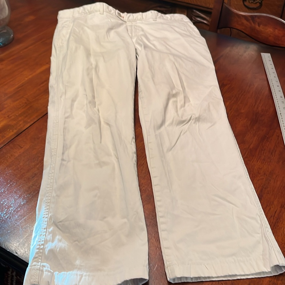 Brax Feel Good Evans Flat Front Khaki Chinos size 38 - Picture 6 of 9